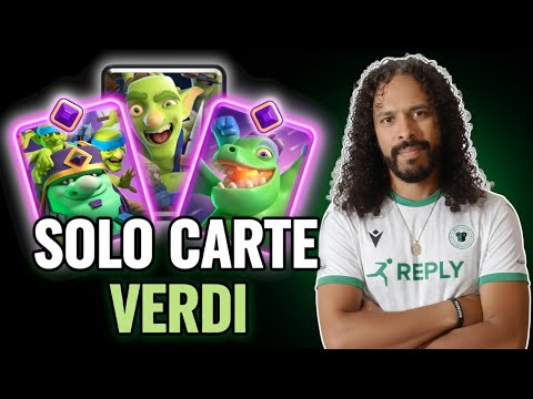 Challenge IMPOSSIBILE: solo carte VERDI 💚 | REPLY TOTEM Unboxing
