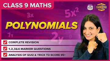 Polynomials | Concepts and Important Questions | Chapter 2 | Class 9 | Maths | BYJU