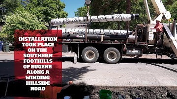 U.S. Pipe TR XTREME ductile iron pipe for seismic soils installed in Eugene Oregon