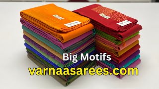 Big putta soft silk sarees pure silk hand loom made