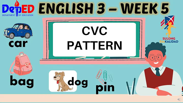 ENGLISH 3 - WEEK 5 - CVC PATTERN (PIVOT MODULE)