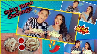Spicy Momo Challenge ? || Food Challenge? || Rani Mondal #bengali