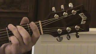 Guild D 140NAT 2013 GAD series acoustic guitar soundcheck