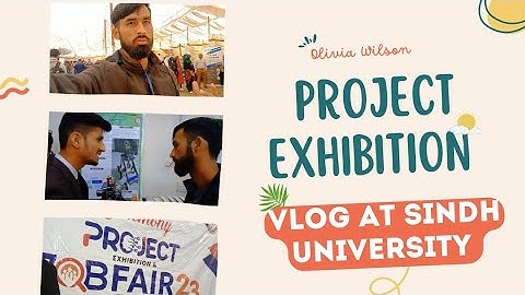 Final Year Exhibition and Job Fair Vlog at University of Sindh | FET | Vlog #2