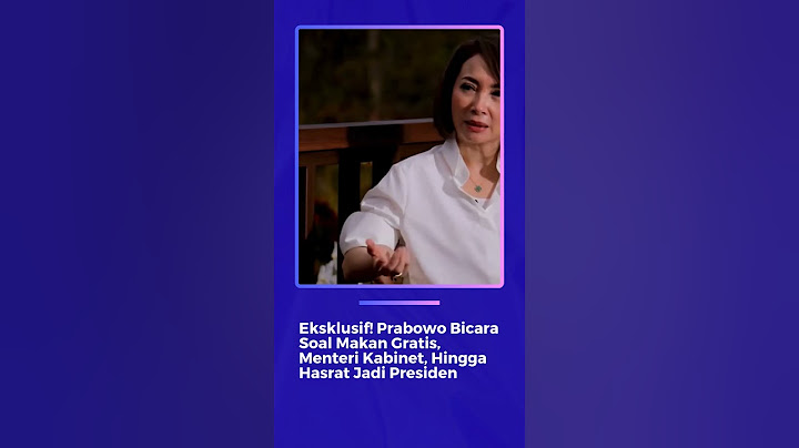 Eksklusif! Prabowo Bicara Soal Makan Gratis, Menteri Kabinet, Hingga Hasrat Jadi Presiden