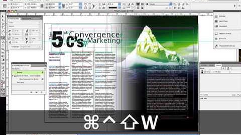 InDesign Basics - Text wrap, picture boxes - part 1