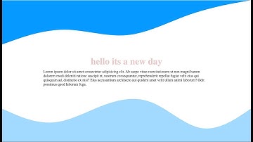 Make Waves Using HTML and CSS. SVG WAVES