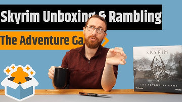 Skyrim: The Adventure Game Unboxing & Rambling - This Was A Fun World To Be In