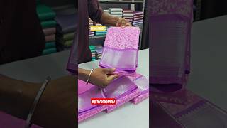 Semi kanchi Bridal sarees || Direct manufacturing Sarees || to order 9751559697#saree #shorts #trend