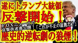 【遂にトランプ大統領が反撃の狼煙！歴史に残る大逆転劇の始まり】遂にミシガン州の不正選挙の具体例が記載された宣誓供述書が公開された！なんと234ページ！他にも不正情報が続々とネットで公開されている！歴史