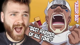 Best Rapper Ever? Killer Bee Rap English Version Naruto Shippuden Reaction