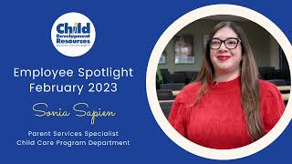 Sonia Sapien - CDR Employee Spotlight - February 2023