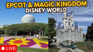 🔴 LIVE: Epcot & Magic Kingdom Rides & Characters | 06.02.2026 Walt Disney World