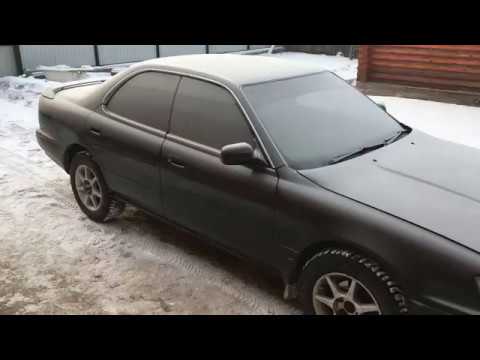 Заводим Toyota Vista в -35 после суток простоя. We start Toyota Vista in -35.