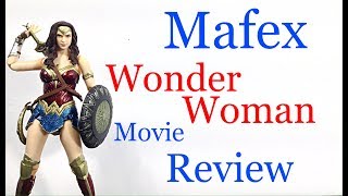 Mafex Medicom Toy DC WONDER WOMAN Movie Action Figure Toy Review