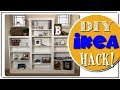 IKEA Hack - Custom Built In - Billy Bookcase