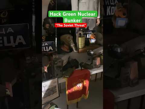 “The Soviet Threat” Hack Green Nuclear Bunker #shorts