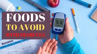 Foods To Avoid With Diabetes