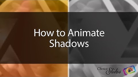 Tutorial - How to Animate Shadows in Photopia