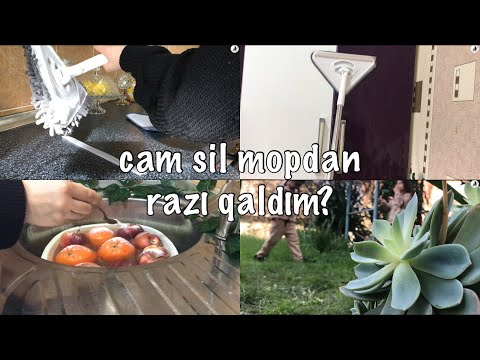 Vlog/Cam sil Mopdan razı qaldım? ürün incelemesi.Vlog/sumqayıt