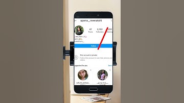 How to send message on Instagram private account #shorts