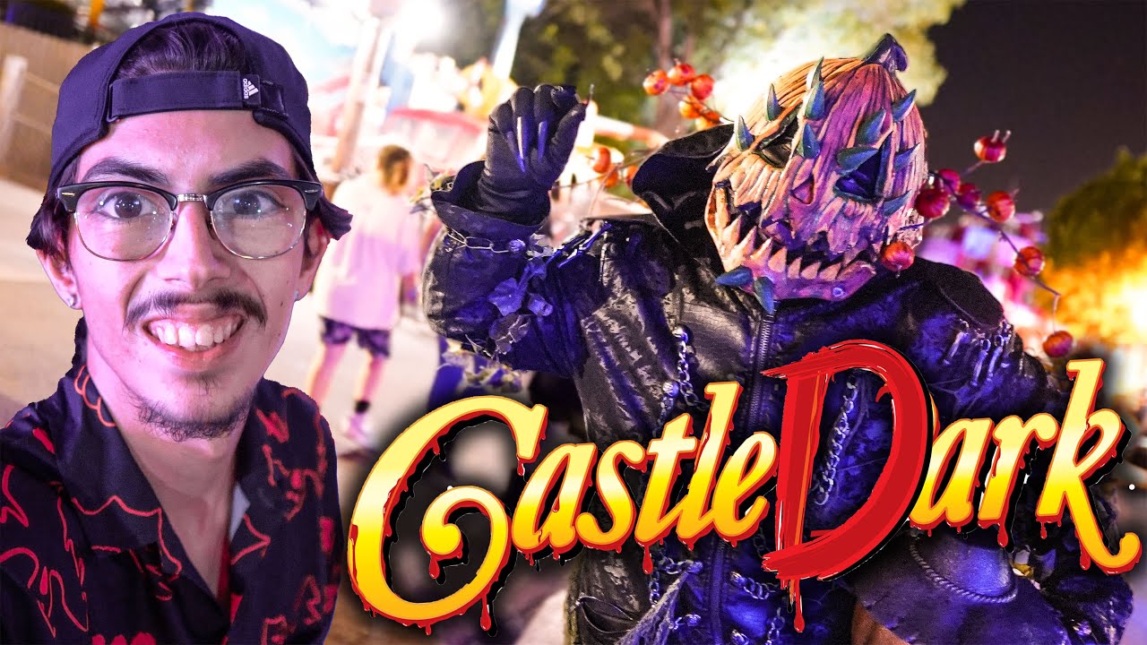 Castle Dark 2023 in Riverside, CA is TERRIFYING! Interactive Flashlight