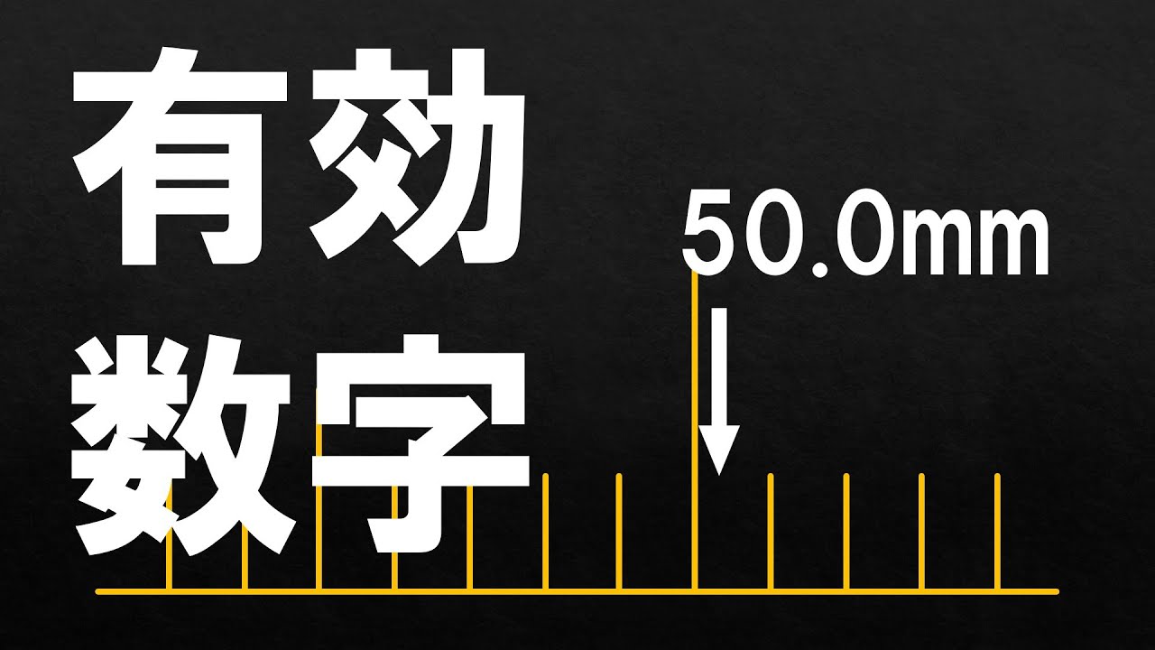 誤差の伝播と有効桁数 Youtube