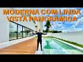 CASA MODERNA E ESPETACULAR À VENDA NO ALPHAVILLE FLAMBOYANT - GOIÂNIA | COM LINDA VISTA PANORÂMICA