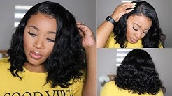 Very Affordable Short Wavy Bob Wig | Styling & Easy Application |  Rpghair