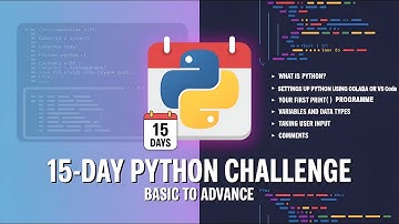 Day 1: Learn Python from Scratch | 15-Day Python Challenge for Beginners