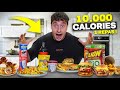 10 000 calories challenge sur un repas  jai pris 5kg