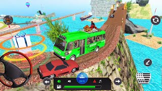 Mini Coach Bus Driving 3D - Offroad Bus  Simulator - Android GamePlay screenshot 4