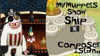 My Muppets Show Ship Stage. Composer Island Resimi