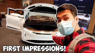 First Impressions of the Lucid Air | Tesla Competitor!