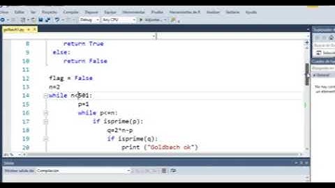 Testing the goldbach