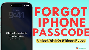 Forgot iPhone Passcode? How to Unlock iPhone Without Passcode| Reset iPhone With/ Without Computer