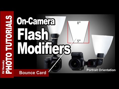 On Camera Flash Modifiers