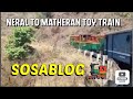 neral to matheran toy train 🚂  #video #sosablog