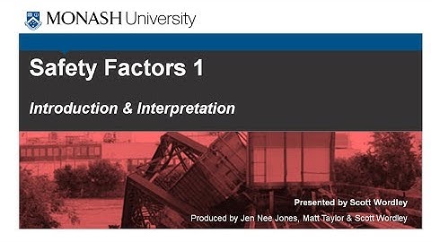 Safety Factors 1
