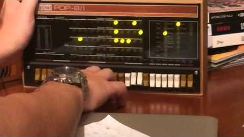 PDP-8/I replica