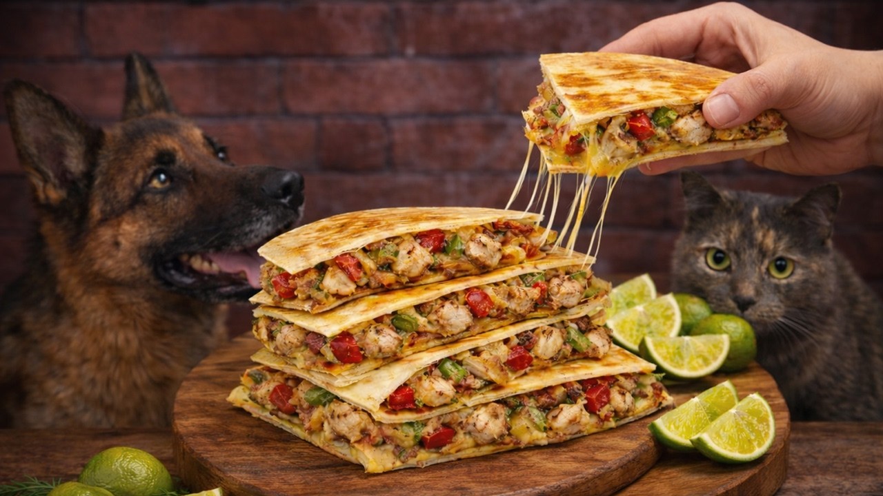 Perfect Сhicken Quesadilla – Crispy, Juicy, Addictive!