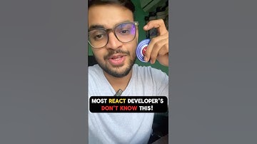 React Developer should know this! #developers #frontend #codingforbeginners #javascript