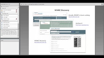 Web Archiving   Description and Access
