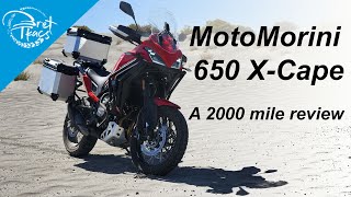 MotoMorini XCape 650; 2000 mile review on the XCape