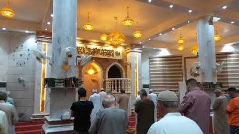 عشائية مؤثرة بداية سورة الحج للشيخ ميثم القيسي في جامع خالد بن الوليد ١٤٤٢ هجريه