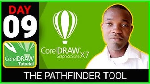 CorelDRAW X7 Tutorial  | Tutorial  For Beginners (DAY 9) ---  Master The PATHFINDER TOOL