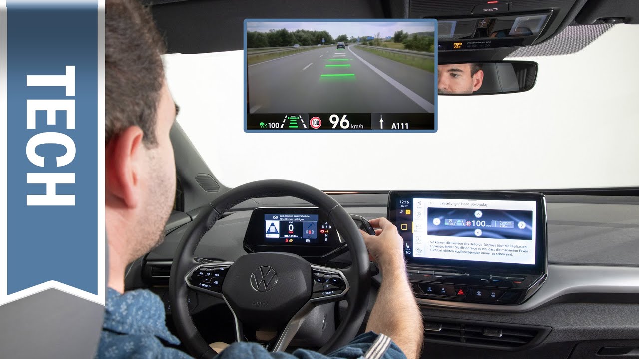 VW ID.3 kriegt ein extragroßes Headup-Display mit augmented reality