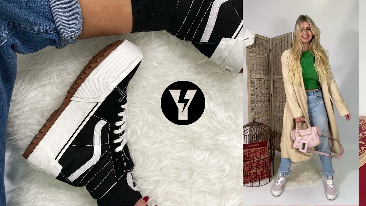 HOW TO STYLE VANS STACKED ? - YouTube