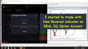 New Reversal Indicator Real IQ Option Account(Free Download)