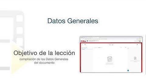 Tutorial de PriMus - Datos Generales - ACCA software